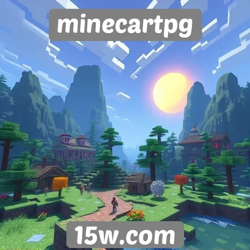 Novos recursos gráficos no site minecartpg atraem jogadores