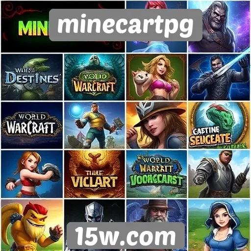 Análise de jogos populares no site minecartpg